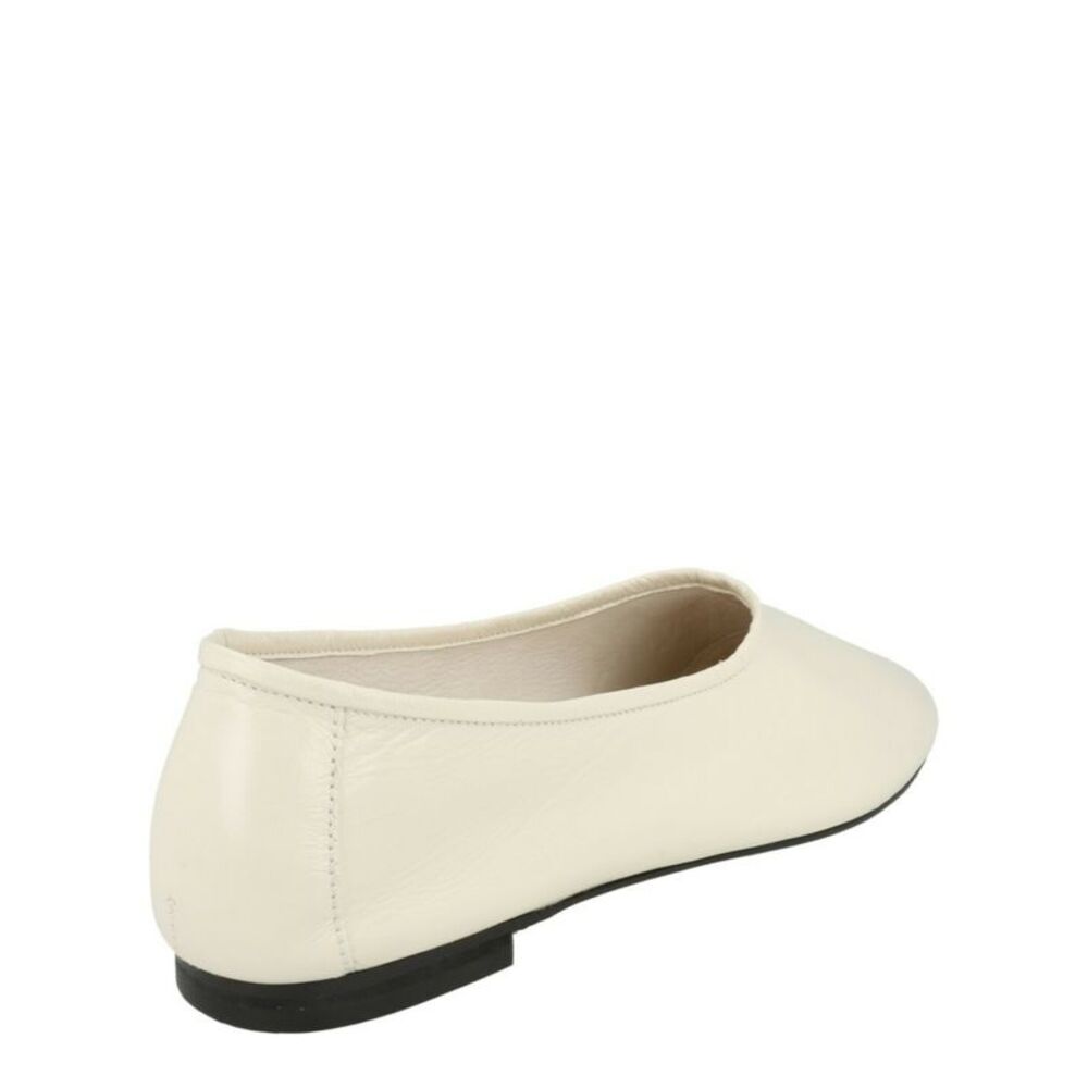 ByFar Prudence Leather Flats White Womens - Picture 3 of 6